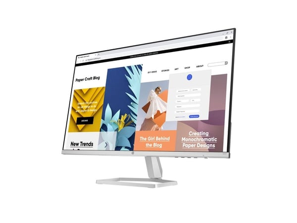 HP 527sf - 5 Series - LED-skärm - 27" - 1920 x 1080 Full HD (1080p) @ 100 Hz - IPS - 300 cd/m² - 1500:1 - 5 ms - 2xHDMI, VGA - silver
