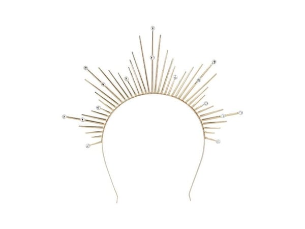 Hårbøyle halo tiara