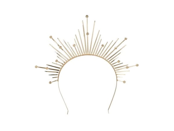 Hårbøyle halo tiara