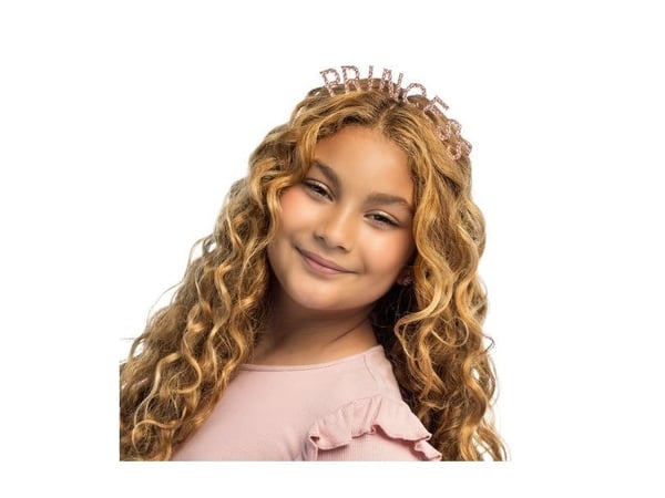 Prinsessa otsapanta strassikivillä