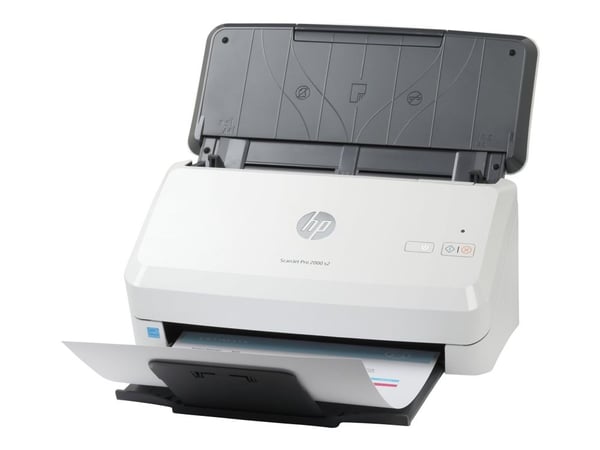 HP Scanjet Pro 2000 s2 Sheet-feed - Dokumentskanner - Dupleks - 216 x 3100 mm - 600 dpi x 600 dpi - inntil 35 spm (mono) - ADF (50 ark) - inntil 35...