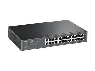 TP-Link TL-SG1024D - Switch - 24 x 10/100/1000 - stasjonær, rackmonterbar