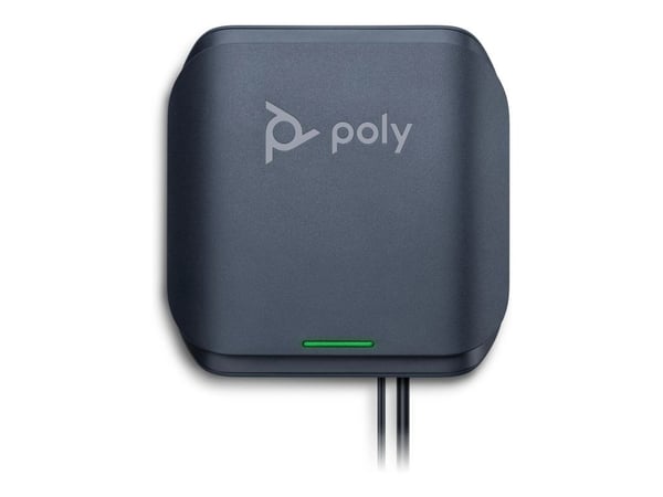 HP Poly Rove B2 - Trådløs telefonbasestasjon / VoIP telefonbasestasjon med anrops-ID/samtale venter - DECT - treveis anropskapasitet - SIP, SIP v2,...