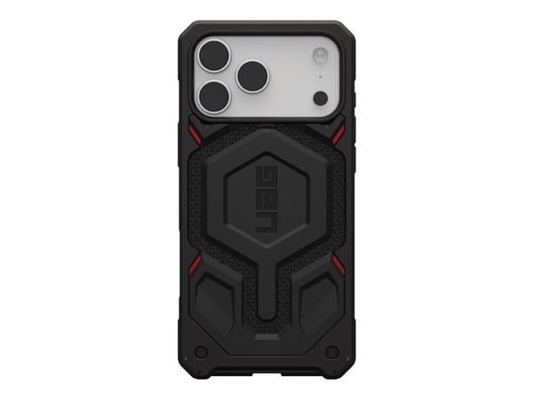 Urban Armor Gear Monarch Pro, Suojus, Apple, iPhone 17 Pro Max, 17,5 cm (6.9"), musta, Hiili