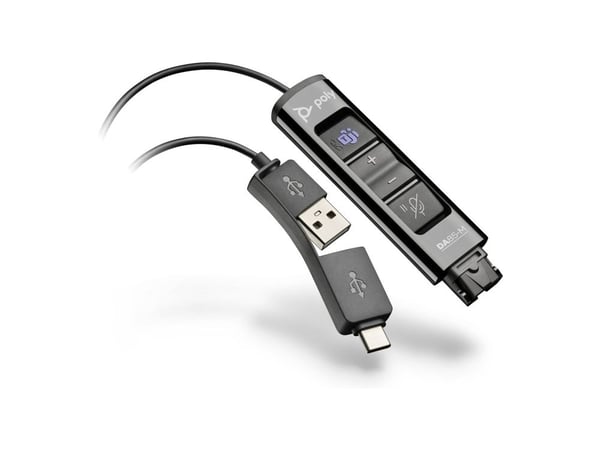 HP Poly DA85-M USB to QD Adapter