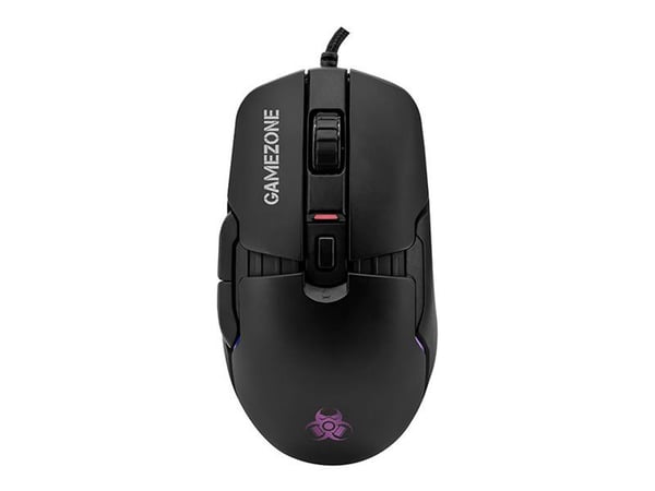 Tracer GameZone Master - Mus - RGB - høyrehendt - optisk - 8 knapper - kablet - USB - hengeboks
