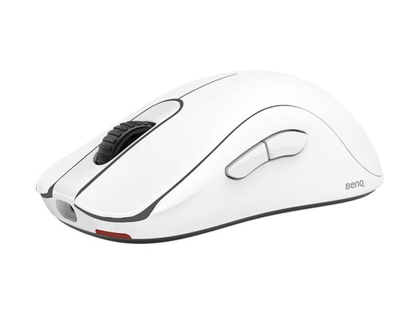 BenQ ZOWIE ZA13-DW - Glossy Edition - mus - 4K, for esports, S - høyre- og venstrehåndet - 7 knapper - trådløs - 2.4 GHz - hvit