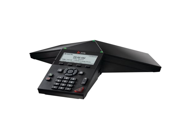 HP Poly Trio 8300 - Konferanse-VoIP-telefon - med Bluetooth-grensesnitt med anrops-ID/samtale venter - IEEE 802.11a/b/g/n (Wi-Fi) / Bluetooth 5.0 -...