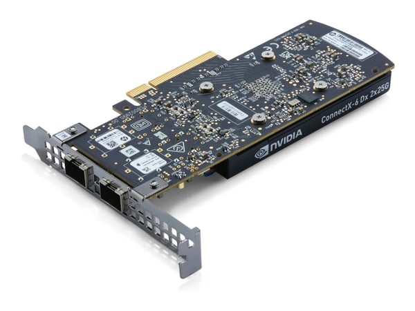 NVIDIA Mellanox ConnectX-6 DX - Nettverksadapter - 10/25 Gigabit SFP28 x 2 - for Workstation Z2 G9, Z4 G5, Z6 G5