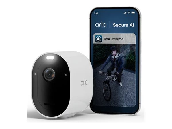 Arlo Pro 6 - 2025 Edition - nettverksovervåkingskamera - utendørs, innendørs - værbestandig - farge (Dag og natt) - lyd - trådløs - Wi-Fi