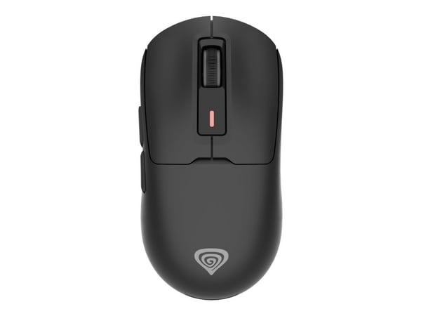 Genesis Zircon 660 Pro - Mus - optisk - 6 knappar - kabelansluten, trådlös - USB-C, 2.4 GHz, USB-A, Bluetooth 5.0 - trådlös USB-mottagare - svart