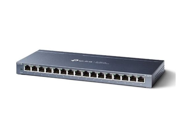 TP-Link TL-SG116, Hallitsematon, Gigabit Ethernet (10/100/1000), Täysin kaksipuolinen