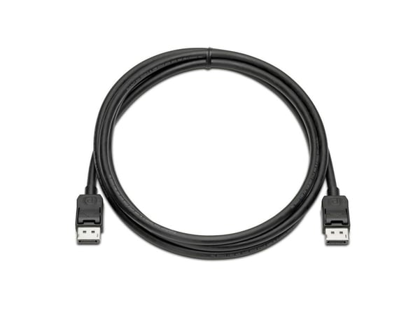 HP - Skjermkabelsett - DisplayPort (hann) til DisplayPort (hann) - 2 m - for Elite t655; Presence Small Space Solution with Zoom Rooms; Pro t550
