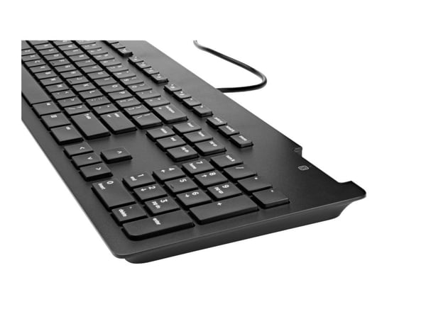 HP Business Slim - Tastatur - USB - Pan Nordic - svart - for HP 34, Z1 G9; Elite 800 G9; Pro 260 G9, 400 G9; ProOne 440 G9; ZBook Fury 15 G8, 17 G8