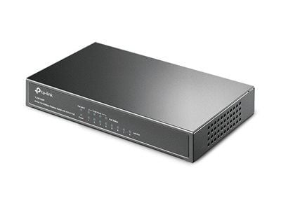 TP-Link TL-SF1008P, Hallitsematon, Fast Ethernet (10/100), Täysin kaksipuolinen, Power over Ethernet -tuki, Seinäkiinnitteinen