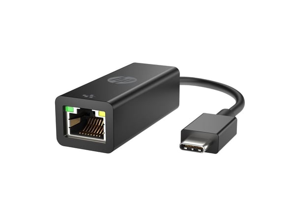 HP USB-C to RJ45 Adapter G2 - Nettverksadapter - USB-C - Gigabit Ethernet x 1 - for Victus by HP Laptop 15, 16; Fortis 11 G9; Laptop 14, 15, 17; Pa...