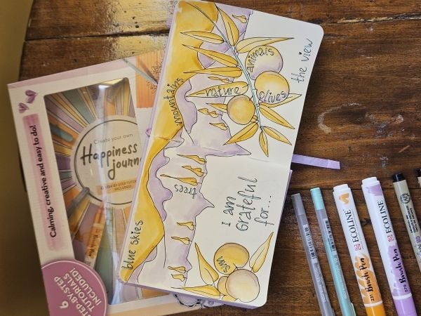 Happiness Journal-set