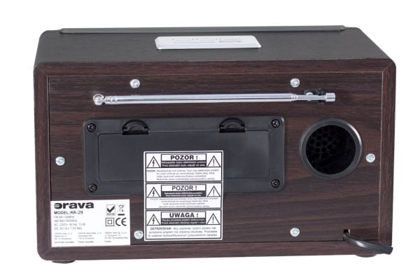 Orava RR-29, Bærbar, Analog, AM, FM, 88 - 108 MHz, 540 - 1600 kHz, 3,5 W