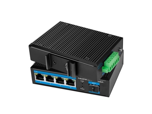 LogiLink NS204, Uhåndtert, Gigabit Ethernet (10/100/1000), Full tosidig, Kan monteres på vegg