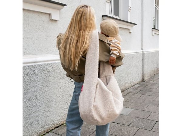 Reisenthel moonbag, Hvit, Polyester, Handlenett, Monokromatisk, 24 l, 480 mm