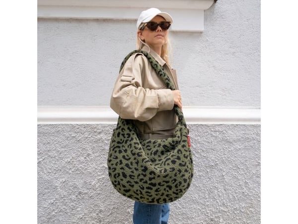 Reisenthel moonbag, Oliven, Polyester, Mulepose, Monokromatisk, 24 L, 480 mm