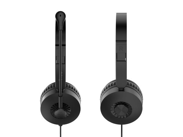 Equip 245301, Koblet med ledninger (ikke trådløs), Samtaler/musikk, 20 - 20000 Hz, 120 g, Hodesett, Svart