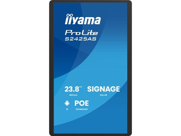 Monitorius IIYAMA 60.5m (23.8") S2425AS-B1P 16:9 M-Touch USB-C IPS
