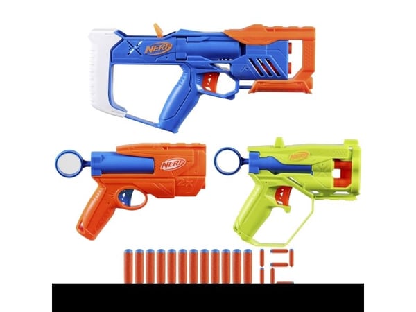 Nerf N Series Triple Action Pack, Leluase, 8 vuosi/vuosia