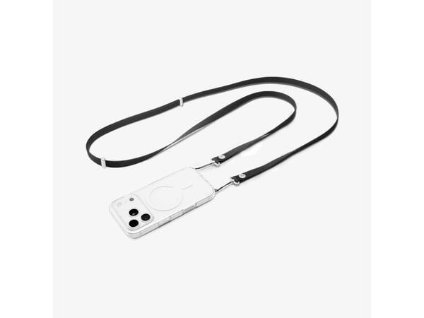 Spigen DA30L, Halsrem, Svart, Nylon, Läder, Apple, 0,9 m