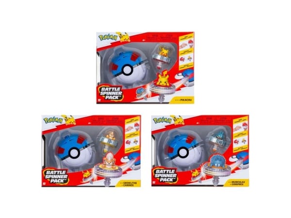 Pokémon Battle Spinner - Assorted