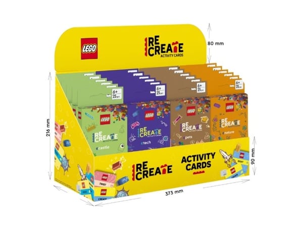 LEGO Recreate Activity Cards Celebration - assortert