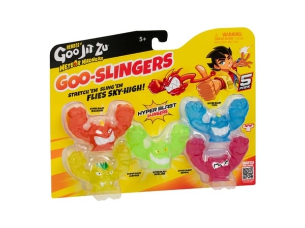 GOO JIT ZU METEOR MADNESS SLINGERS GLOW 5PK