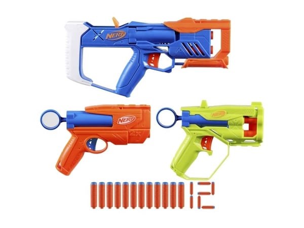 Nerf N Series Triple Action Pack, Leluase, 8 vuosi/vuosia