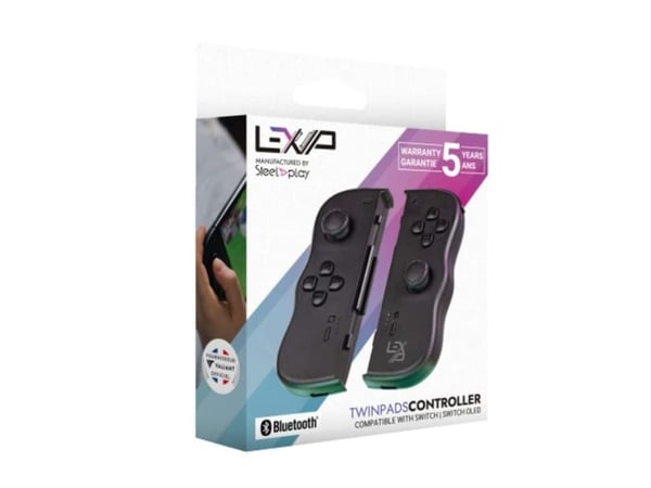 Nintendo Lexip (Steelplay) – Adventure Twinpads Black – Switch