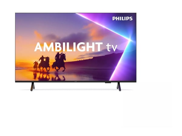 Philips 50PUS8550 - 50" Diagonalklasse LED-bakgrunnsbelyst LCD TV - QLED - Smart TV - TITAN OS - 4K UHD (2160p) 3840 x 2160 - HDR - matt svart
