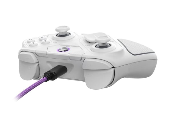 Turtle Beach Victrix Pro BFG Reloaded - Håndkonsoll - trådløs, kablet - hvit - for Sony PlayStation 4, Sony PlayStation 5, PC