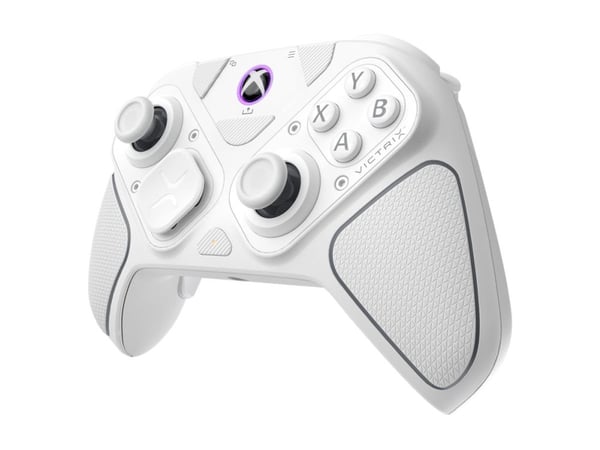 Turtle Beach Victrix Pro BFG Reloaded - Håndkonsoll - trådløs, kablet - hvit - for Sony PlayStation 4, Sony PlayStation 5, PC