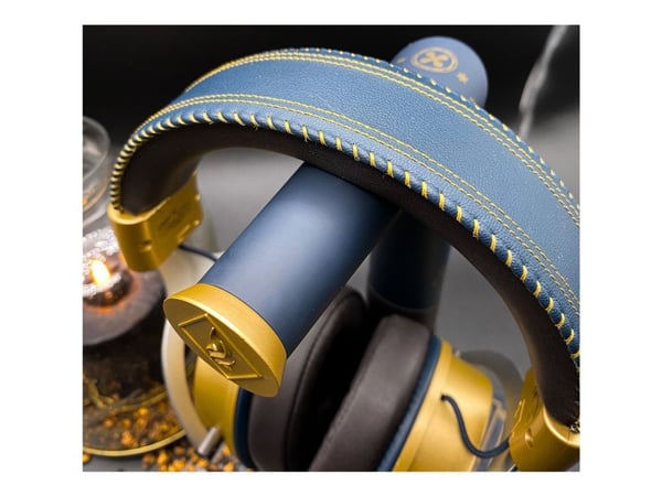 Lexip x Hogwarts Legacy - Ancient Magic - hodetelefoner med mikrofon - full størrelse - Bluetooth / 2,4 GHz radiofrekvens - kablet, trådløs - 3,5 m...
