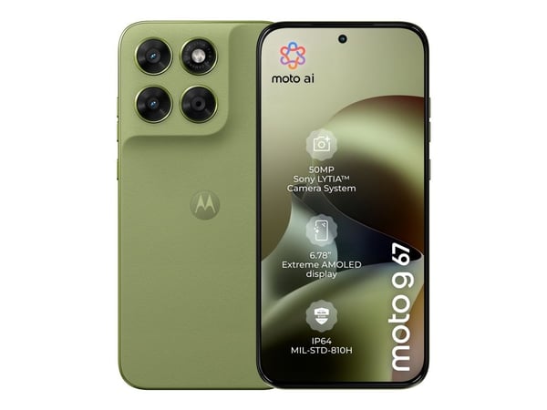 Motorola Moto G67 - 5G smarttelefon - dobbelt-SIM - RAM 4 GB / Internminne 128 GB - microSD slot - OLED-display - 6.8" - 2772 x 1272 piksler (120 H...