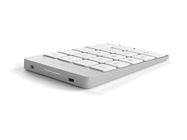 Satechi Slim Wireless Keypad - alumiininen Bluetooth-numeronäppäimistö (harmaa)