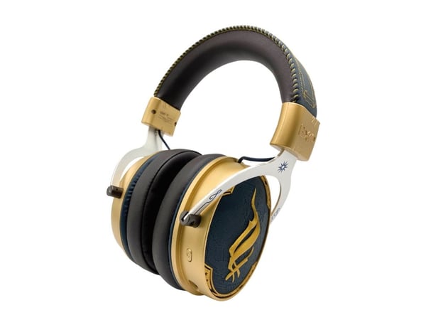 Lexip x Hogwarts Legacy - Ancient Magic - hodetelefoner med mikrofon - full størrelse - Bluetooth / 2,4 GHz radiofrekvens - kablet, trådløs - 3,5 m...