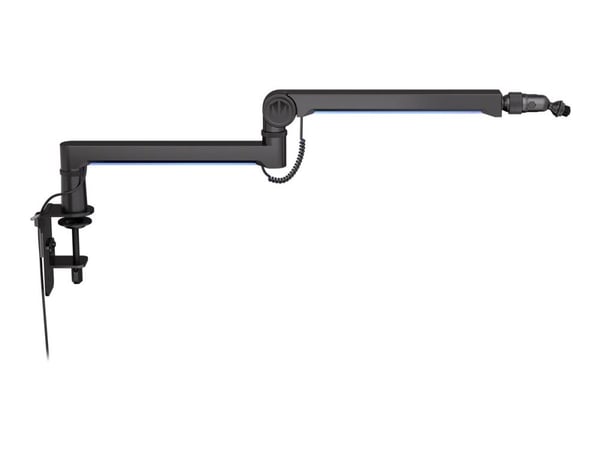 Endorfy - Monteringssett (bomarm, gjengeadapter 3/8" - 5/8", 1/4" - 3/8" gjengeadapter) - lav profil - for mikrofon - broadcast, rgb - metall - sva...