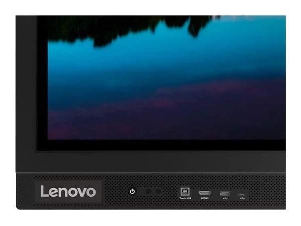 Lenovo ThinkVision T86 - LED-skjerm - 86" - stasjonær - berøringsskjerm - 3840 x 2160 4K @ 60 Hz - VA - 400 cd/m² - 4000:1 - HDR10 - 6.5 ms - 4xHDM...