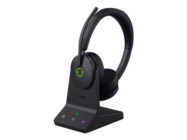 Yealink WH68 Workstation - Hodesett - on-ear - DECT / Bluetooth - trådløs - aktiv støydemping - UC-sertifisert