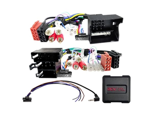 Rattreglage Audi ISO/Mini ISO/Quadlock Multilead Amp-RCA