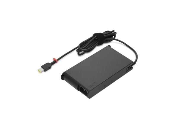 Lenovo ThinkPad 230W Slim AC Adapter (Slim-tip) - Strømadapter - AC 90-265 V - 230 watt - svart - for ThinkPad P1 Gen 5; P15v Gen 2; P15v Gen 3; P1...