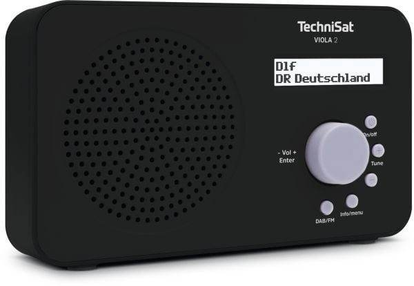 TechniSat VIOLA 2, Bærbar, Analog og digital, DAB+, FM, 87,5 - 108 MHz, 174 - 240 MHz, 1 W