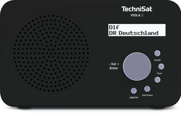 TechniSat VIOLA 2, Bærbar, Analog og digital, DAB+, FM, 87,5 - 108 MHz, 174 - 240 MHz, 1 W