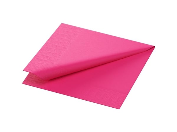 Lautasliina Duni 24x24 cm 3-kertainen Fuksia,8 kpl x 250 kpl/krt Lautasliina Duni 24x24 cm 3-kertainen Fuksia,8 kpl x 250 kpl/krt