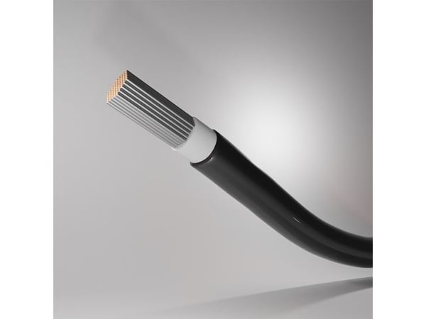 Qoltec - Samlet strømkabel - 1500 V - 70 A - 100 m - halogenfri, flertrådet, innendørs/utendørs, power 105 kW - svart
